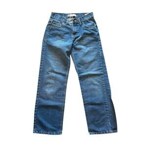 Levi’s Boys 550 Relaxed Jeans Size 14 Regular Medium Wash Denim 27x27